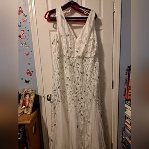Mermaid evening dress